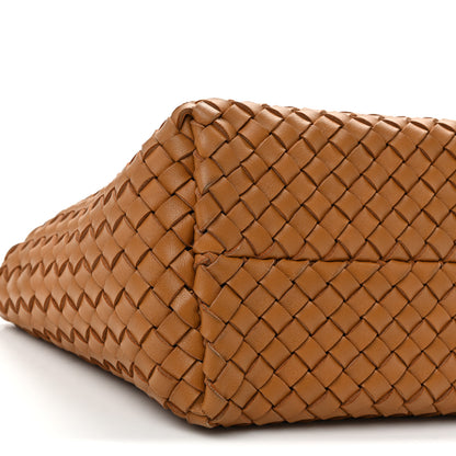 Bottega Veneta Nappa Intrecciato Mini Cabat Caramel 9 of 10