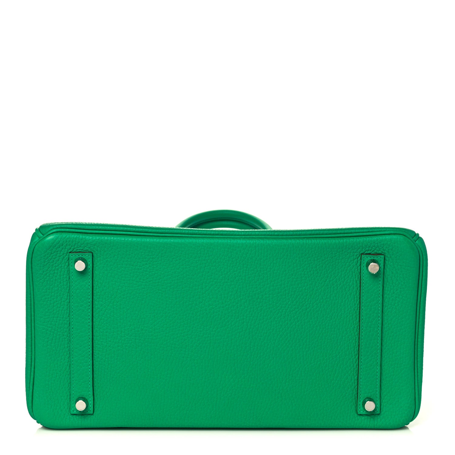 Hermes Taurillon Clemence Birkin 35 Menthe 6 of 34