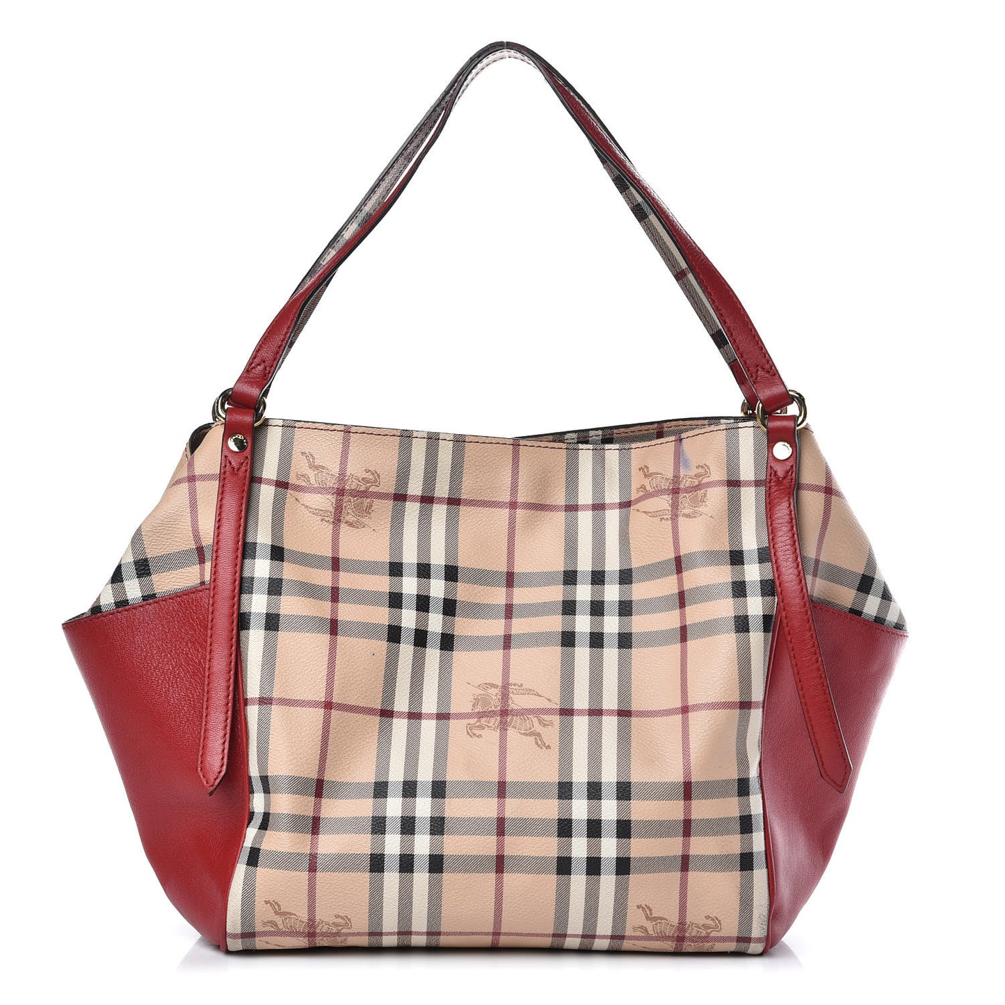 Haymarket Check Small Canterbury Tote Red