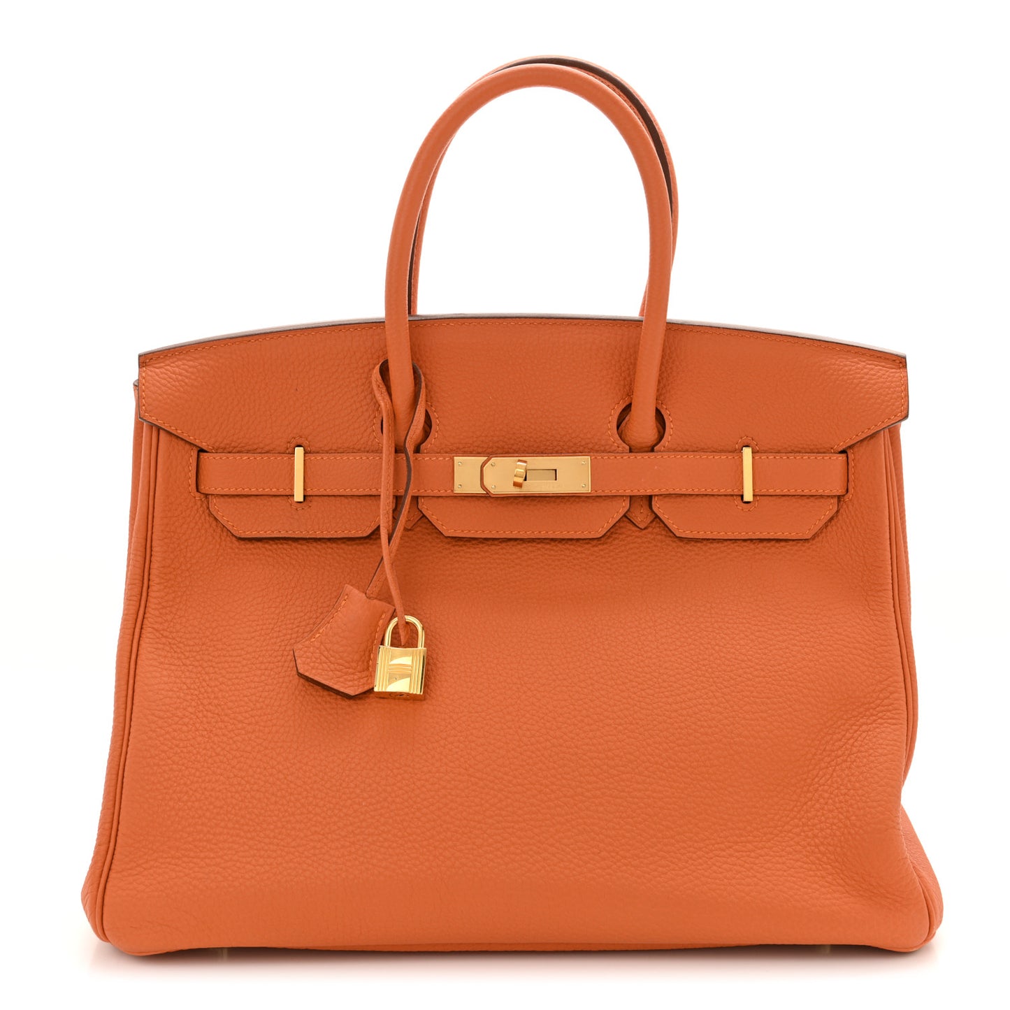 Togo Birkin 35 Orange