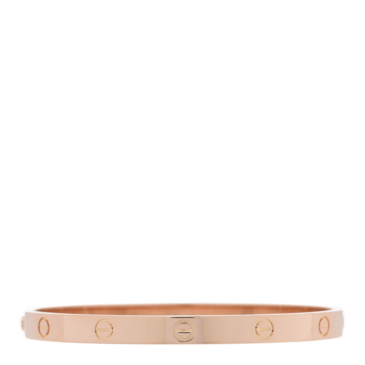 18K Pink Gold LOVE Bracelet 20