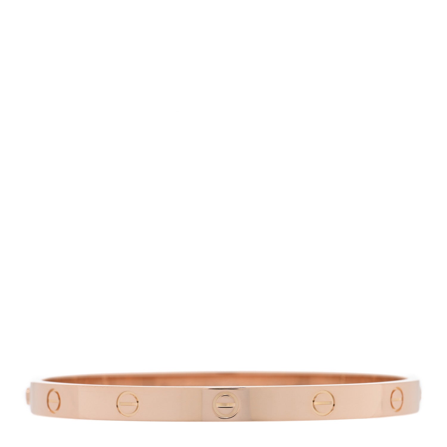 Cartier 18K Pink Gold LOVE Bracelet 20 1 of 7