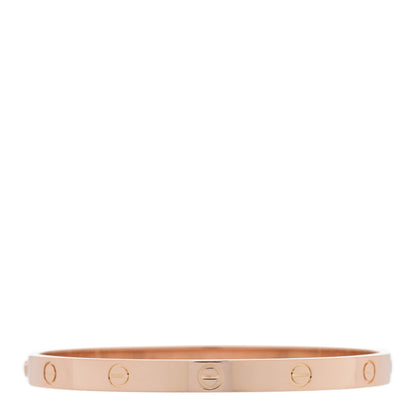 Cartier 18K Pink Gold LOVE Bracelet 20 1 of 7