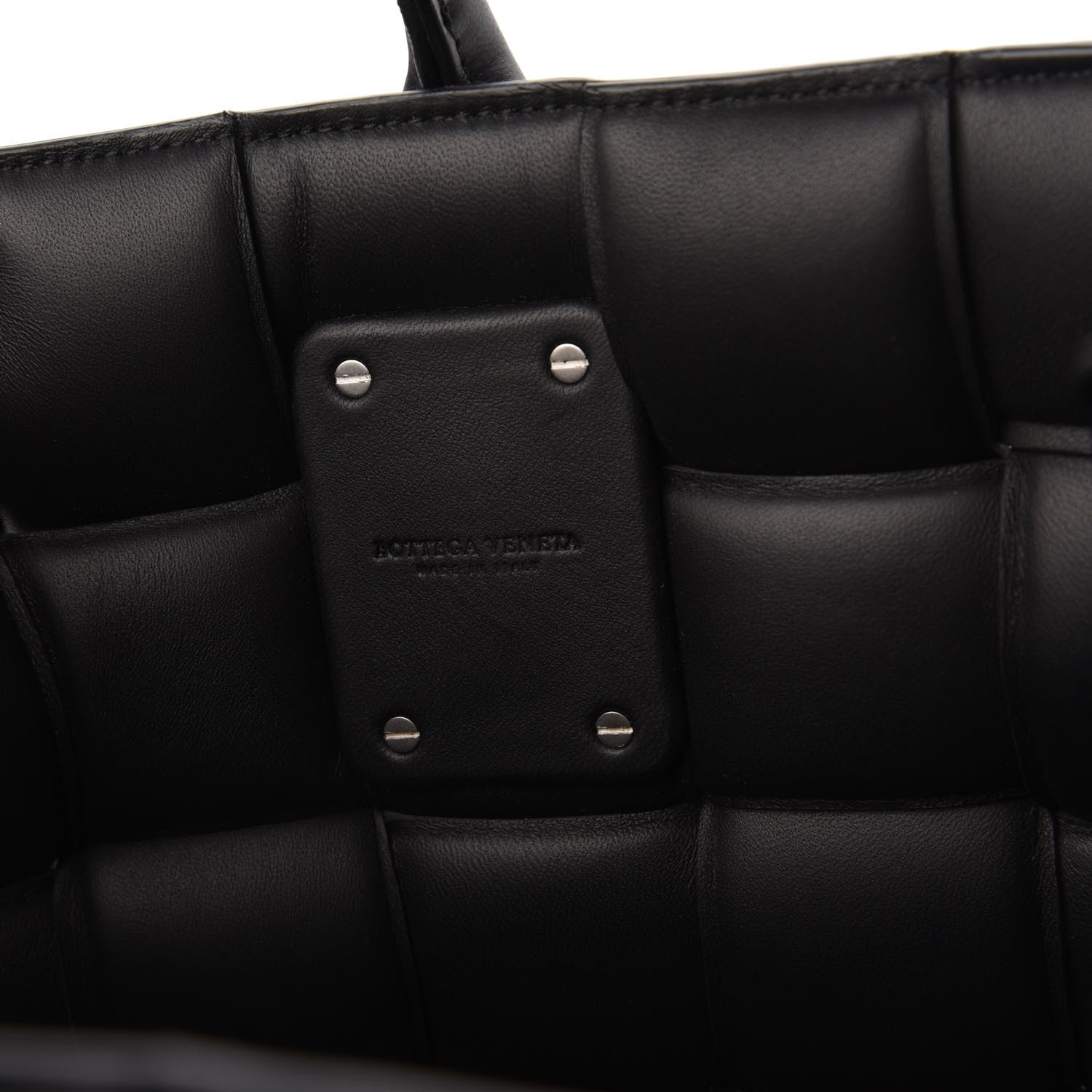 Bottega Veneta Nappa Large Padded Cabat Black 8 of 9