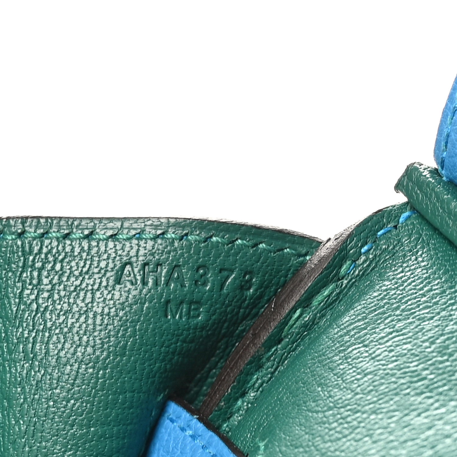 Hermes Togo Verso Birkin 30 Bleu Zanzibar Malachite 6 of 9