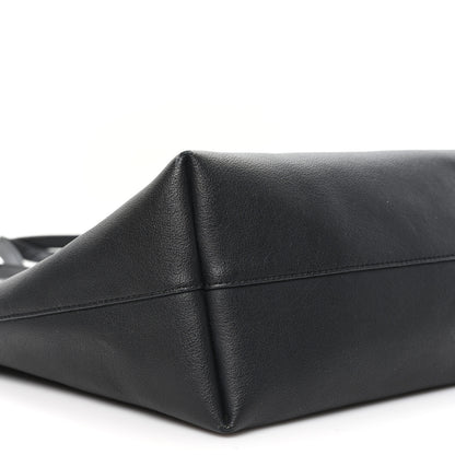 Saint Laurent Calfskin Large Shopping Tote Black 9 of 13