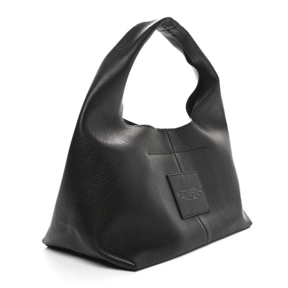 Marc Jacobs Grained Calfskin Medium The Sack Bag Black 4 of 10
