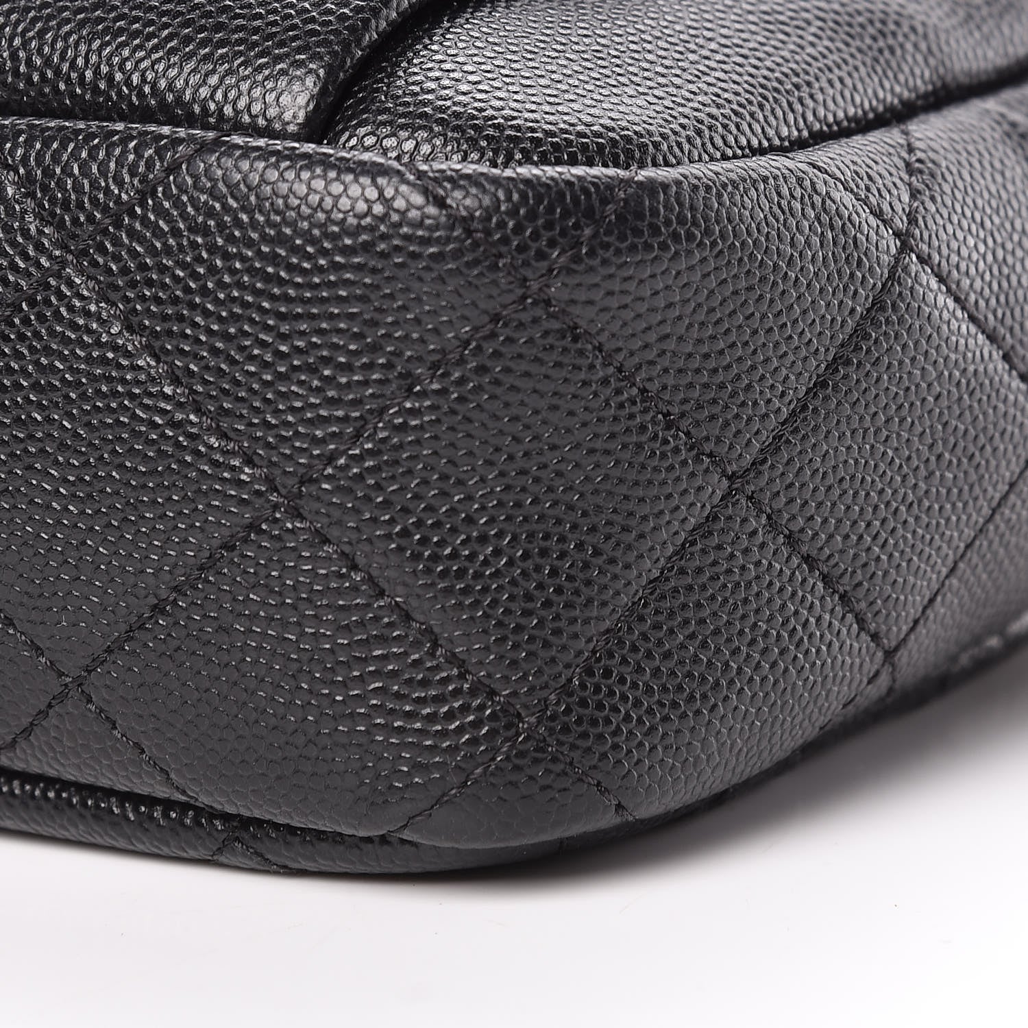 Chanel Caviar Quilted CC Day Camera Case Black 10 of 11