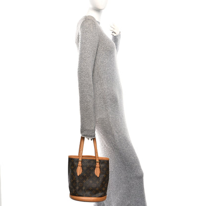 Louis Vuitton Monogram Petit Bucket 23 2 of 9