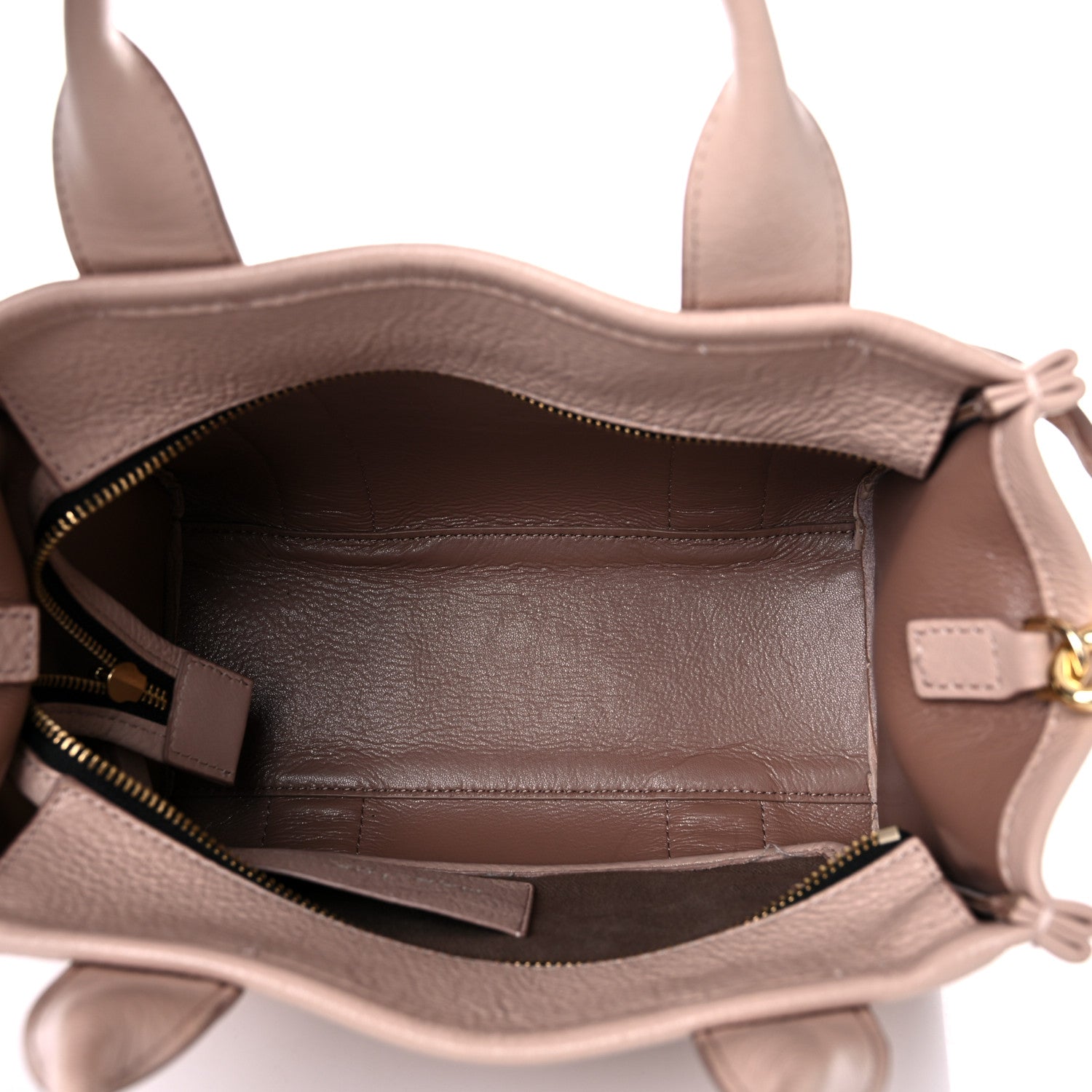 Marc Jacobs Grained Calfskin Small The Tote Bag Rose Dust 5 of 18