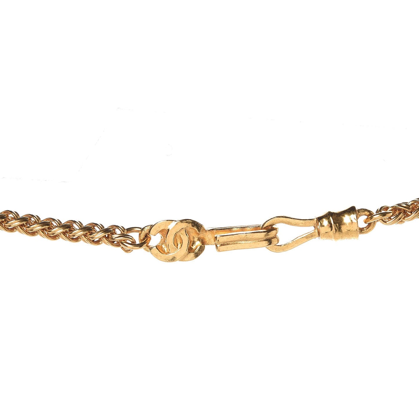 Loupe Magnifying Glass Necklace Gold