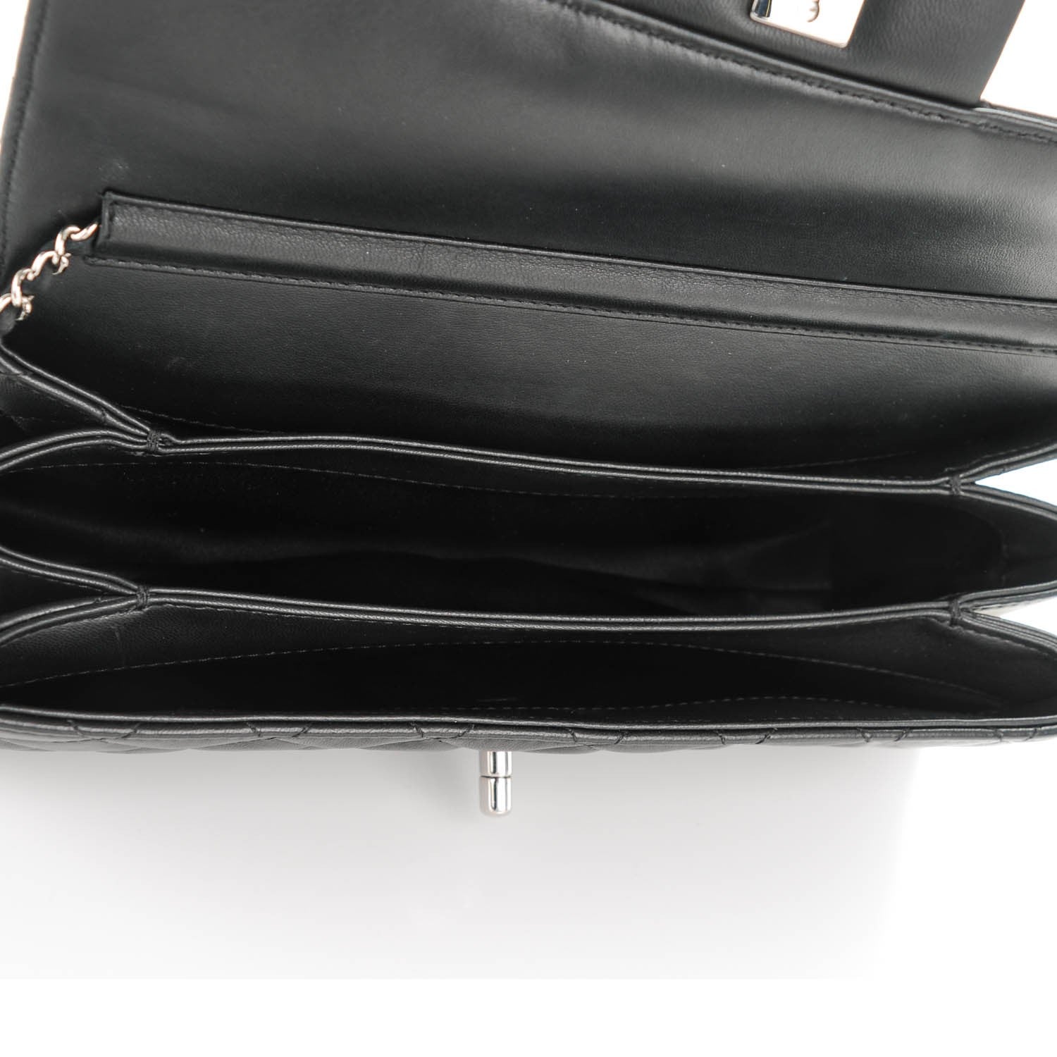 Chanel Lambskin By 4 Flap Crossbody Black 5 of 7