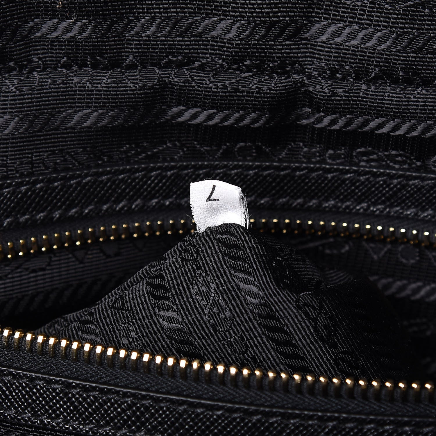 Prada Saffiano Lux Bauletto Nero Black 8 of 11