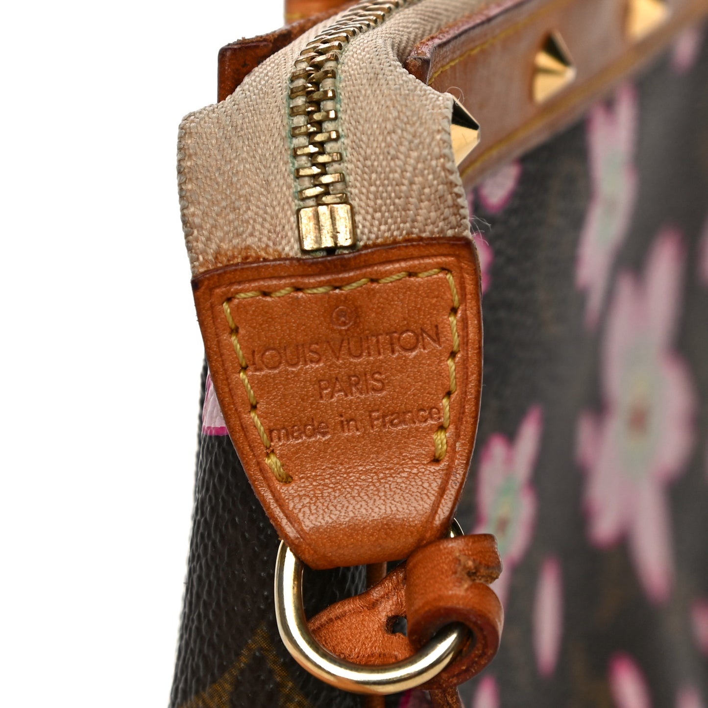 Monogram Cherry Blossom Pochette Accessories Brown