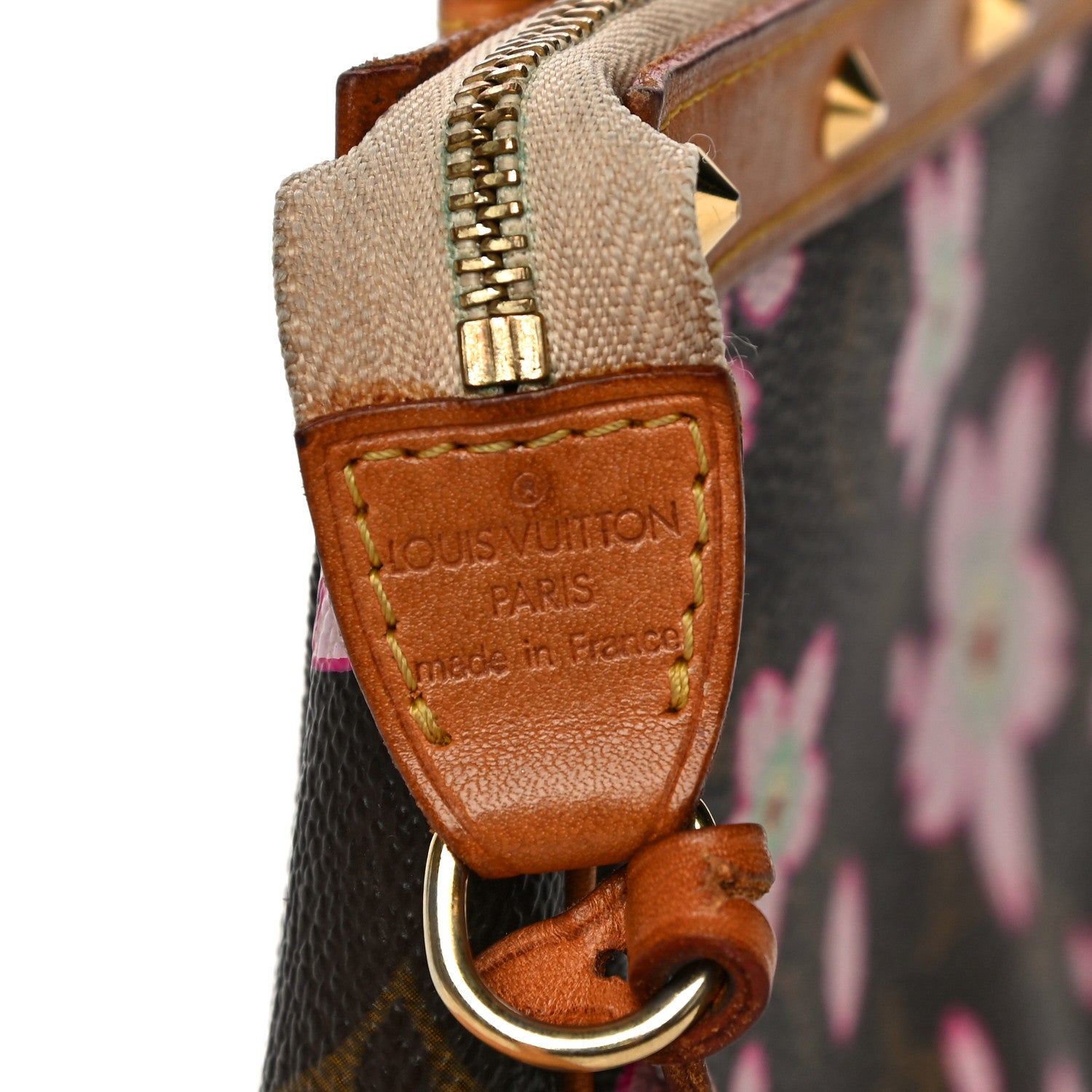 Louis Vuitton Monogram Cherry Blossom Pochette Accessories Brown 10 of 11