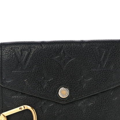 Louis Vuitton Empreinte Key Pouch Black 7 of 14