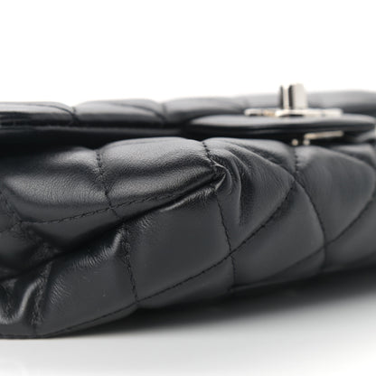 Chanel Calfskin Quilted CC Uniform Flap Belt Bag Black 8 of 9