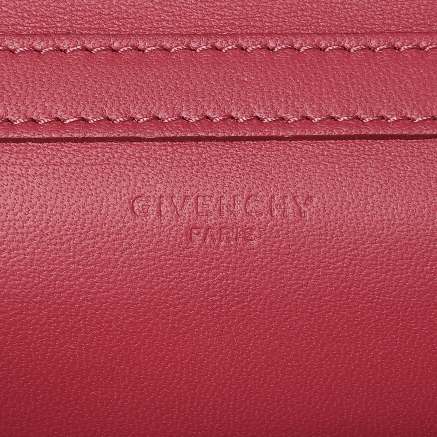 Givenchy Sugar Goatskin Pandora Chain Wallet Fuchsia 6 of 7