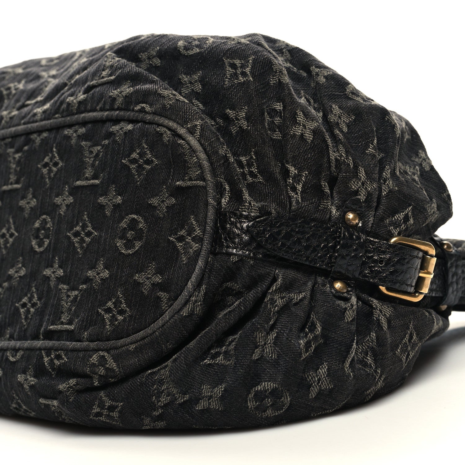 Louis Vuitton Monogram Slightly Denim Black 9 of 11
