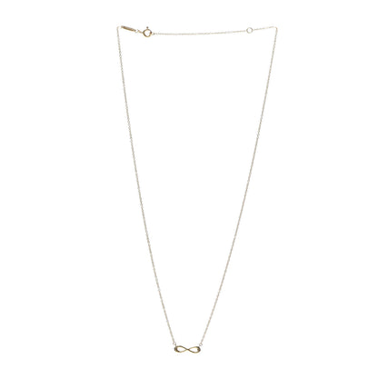 Tiffany 18K Yellow Gold Infinity Pendant Necklace 3 of 5