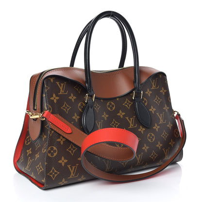 Louis Vuitton Monogram Tuileries Caramel Rouge 3 of 10