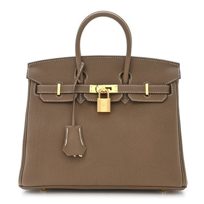 Hermes Togo Birkin 25 Etoupe 1 of 11