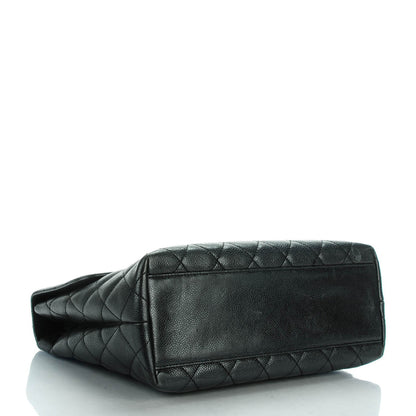 Chanel Caviar Quilted Jumbo Kelly Flap Black 4 of 9