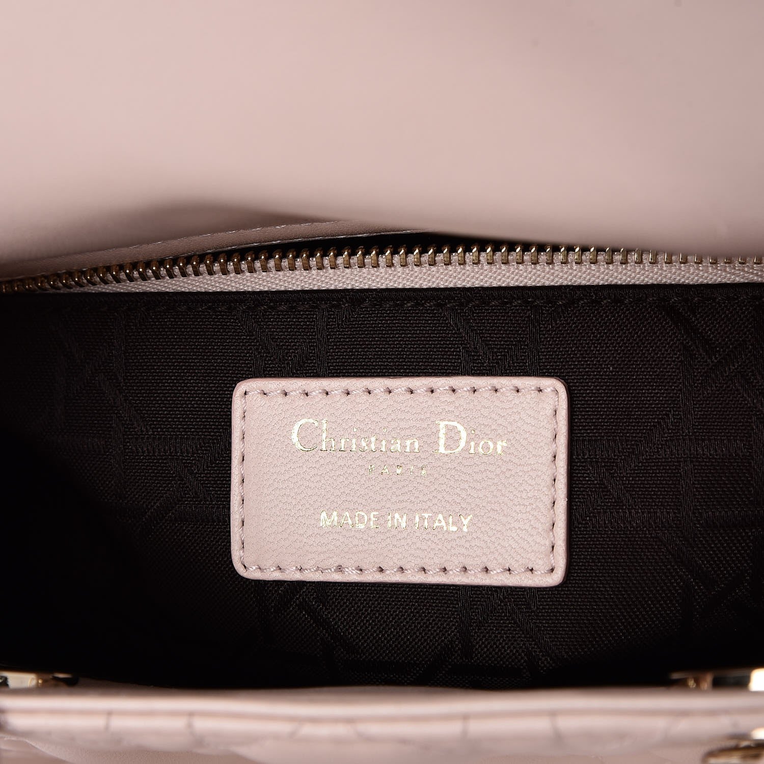 Christian Dior Lambskin Cannage Small Lucky Badges My Lady Dior Pink 7 of 8
