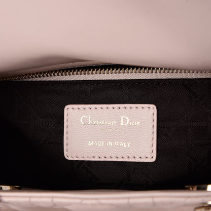 Christian Dior Lambskin Cannage Small Lucky Badges My Lady Dior Pink 7 of 8