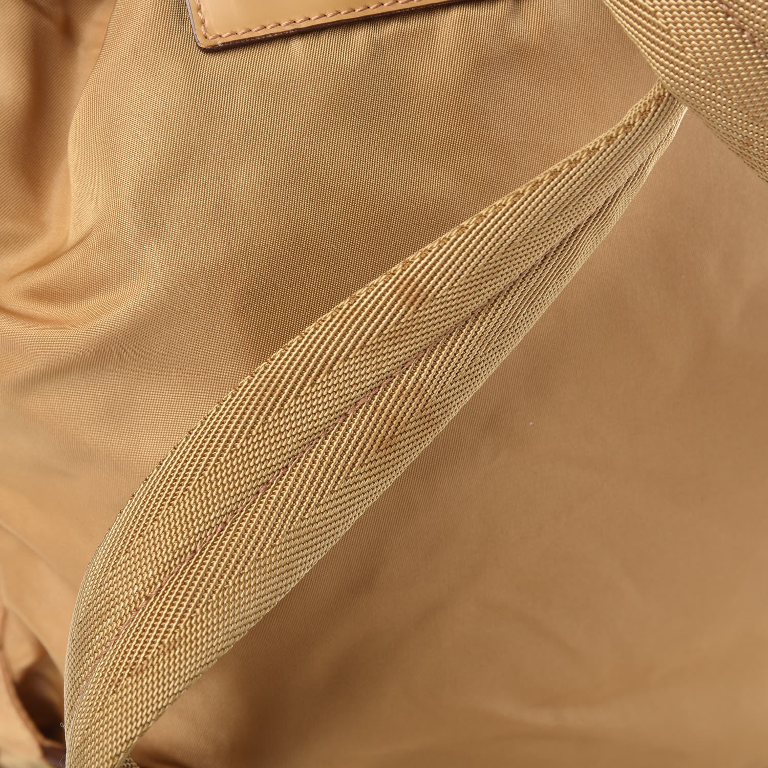 Prada Tessuto Nylon Vela Small Backpack Gold 8 of 12