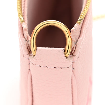 Louis Vuitton Empreinte Monogram Giant By The Pool Mini Pochette Accessories Bouton De Rose 7 of 8