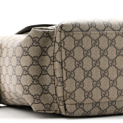 Gucci GG Plus Monogram Messenger Diaper Bag Dark Brown 10 of 11