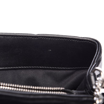 Saint Laurent Calfskin Y Quilted Monogram Medium Loulou Chain Satchel Black 11 of 16