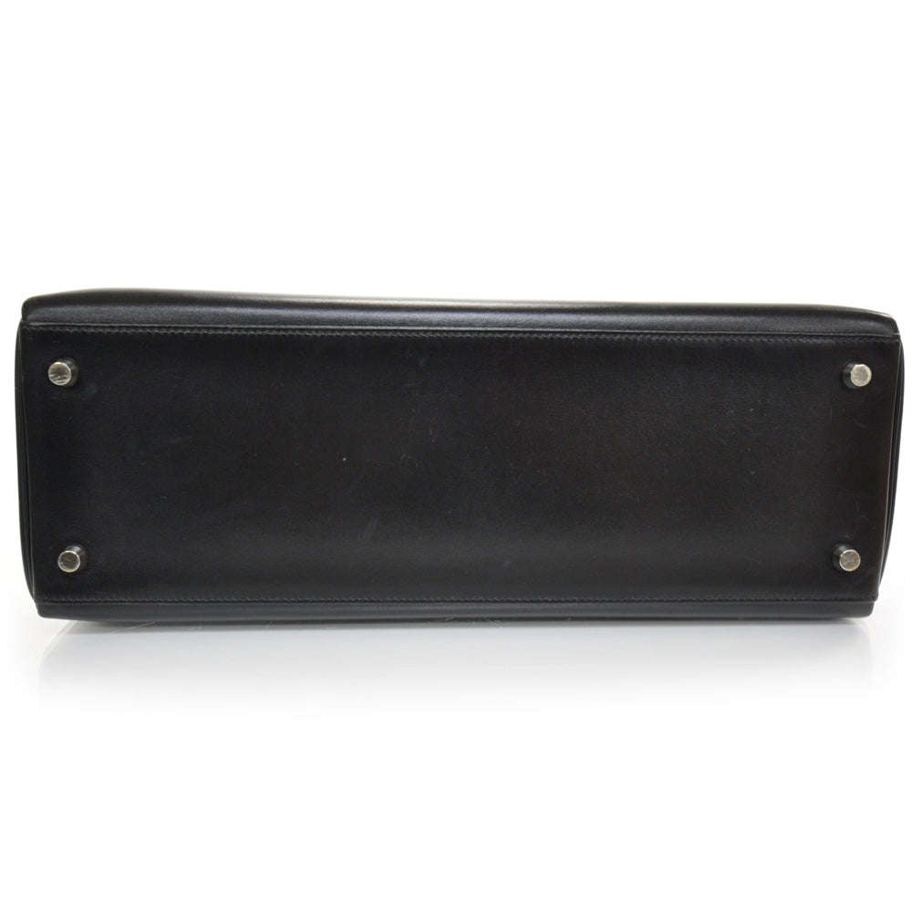 Hermes Box Leather Kelly 32 Black 4 of 13