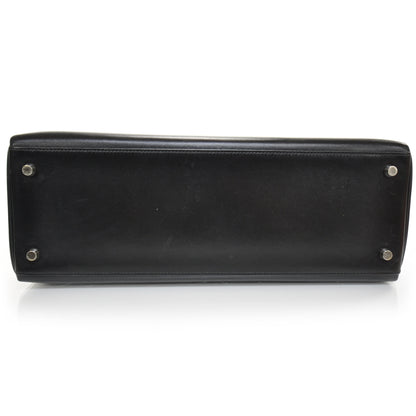 Hermes Box Leather Kelly 32 Black 4 of 13