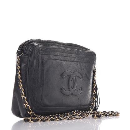 Chanel Lambskin Tassel Camera Case Black 3 of 16