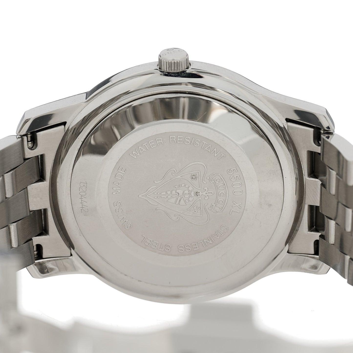 Stainless Steel 38mm 5500XL Quartz Watch Grey