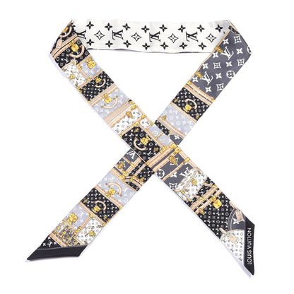 Louis Vuitton Silk Monogram Let's Go BB Bandeau Black 1 of 3