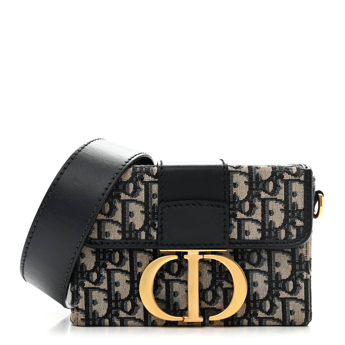 Oblique 30 Montaigne Box Bag Blue