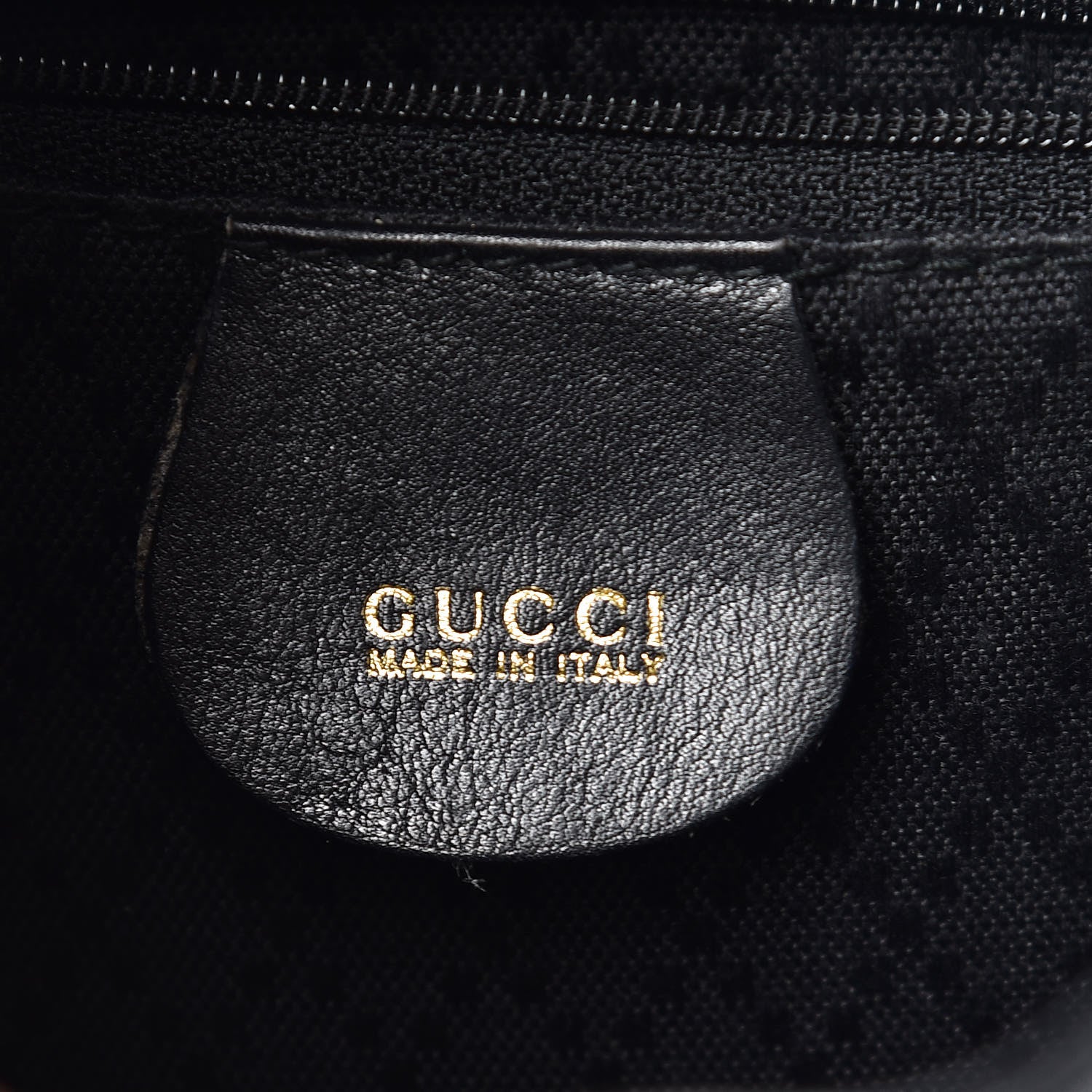 Gucci Calfskin Bamboo Backpack Black 6 of 14