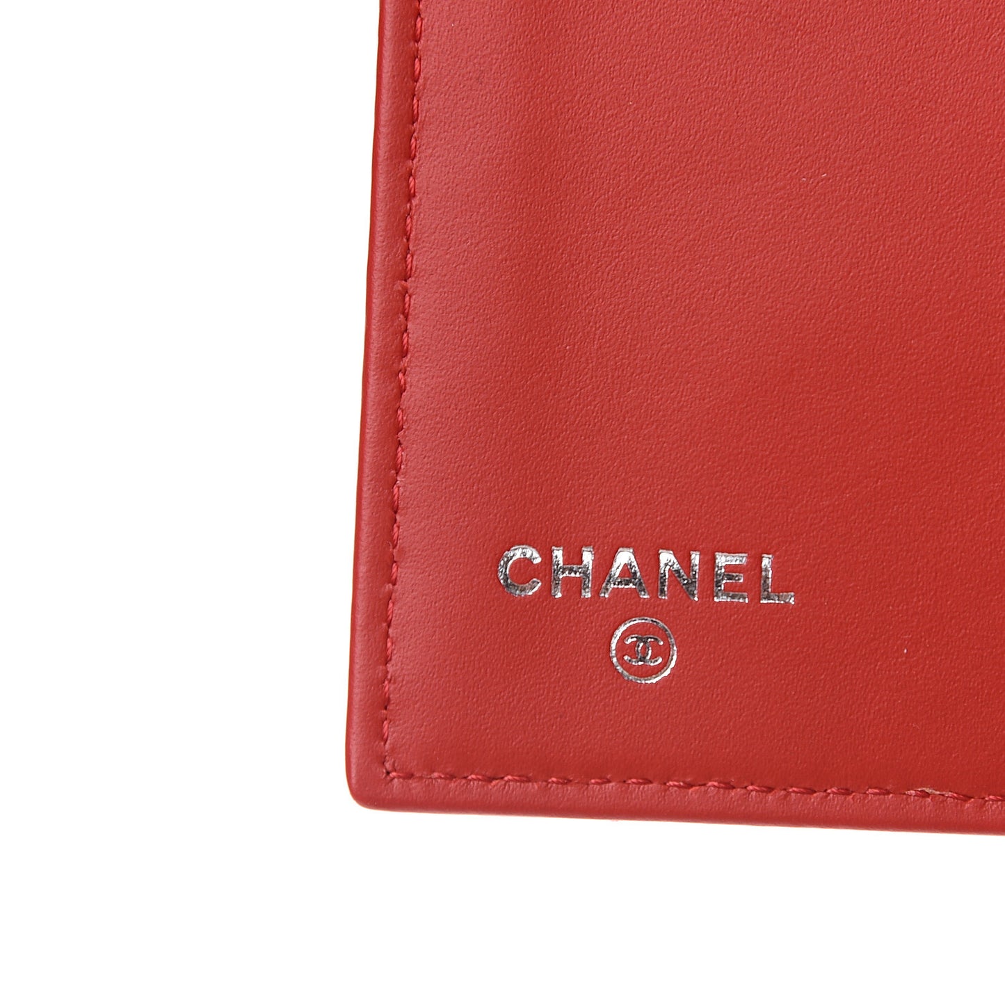 Caviar Quilted Large Flap Wallet Red