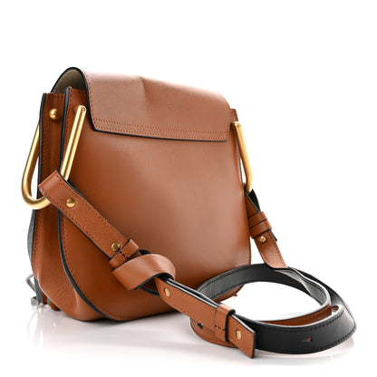 Chloe Calfskin Small Hudson Fringe Shoulder Bag Caramel 3 of 10