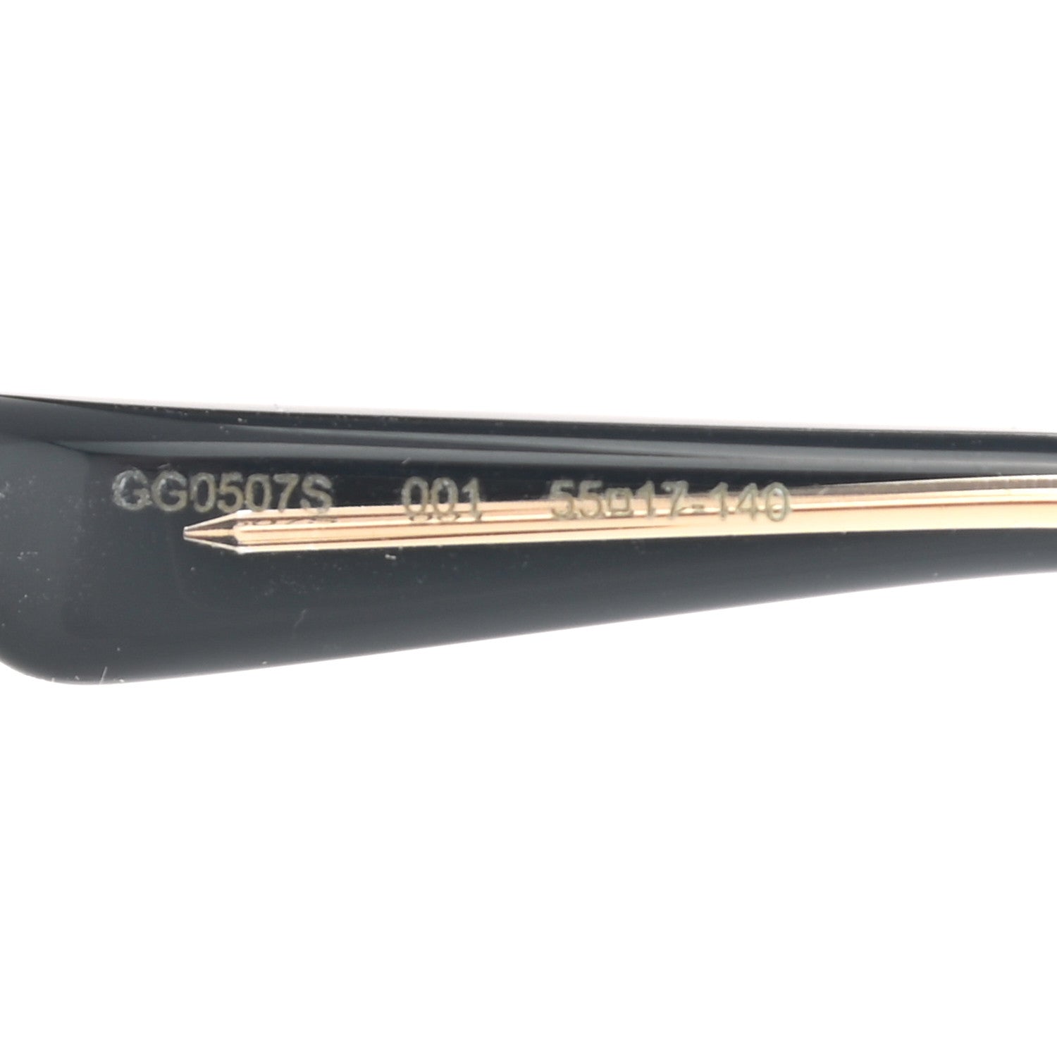 Gucci Acetate Sunglasses GG0507S Black 6 of 9