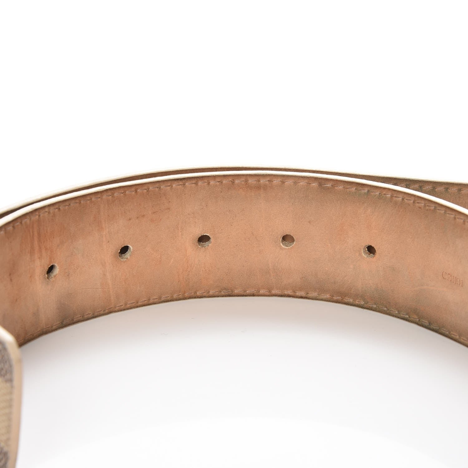 Louis Vuitton Damier Azur LV Initiales Belt 95 38 6 of 8