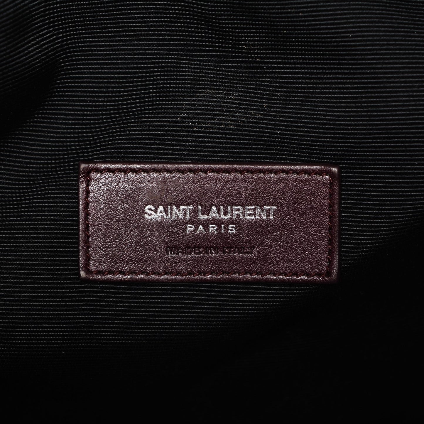 Calfskin Medium Rider Bucket Bag Bordeaux