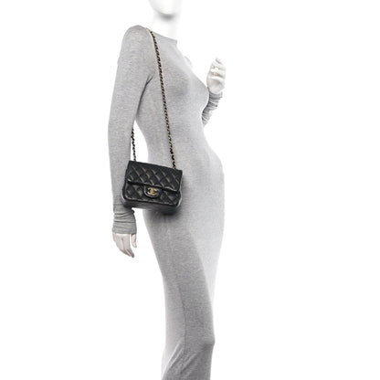 Chanel Caviar Quilted Mini Square Flap Black 2 of 10