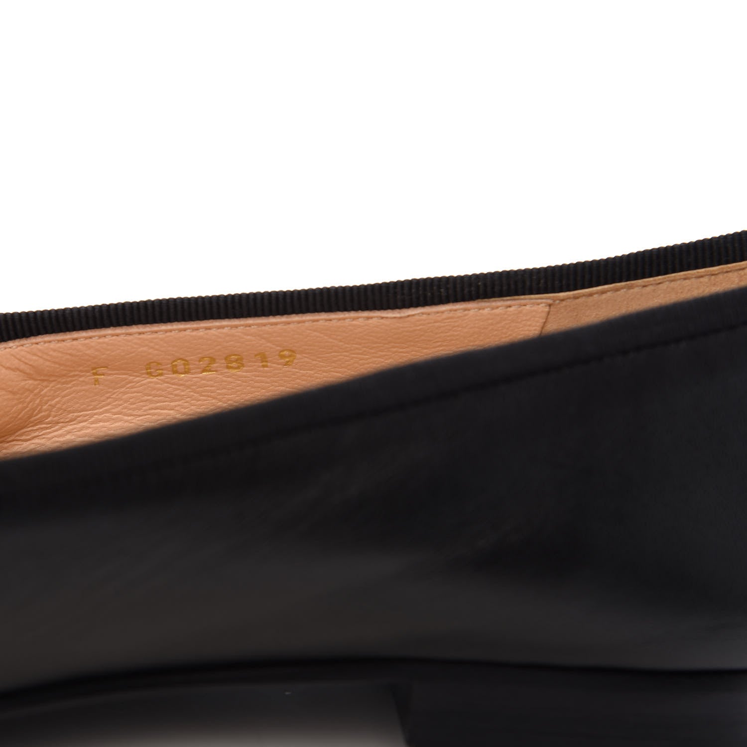 Chanel Lambskin Patent Calfskin CC Cap Toe Ballerina Flats 38.5 Black 8 of 9