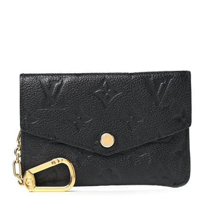 Louis Vuitton Empreinte Key Pouch Black 1 of 7
