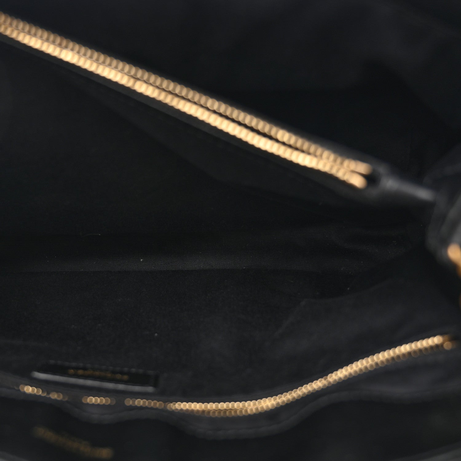 Saint Laurent Calfskin Y Quilted Monogram Large Loulou Chain Satchel Black 6 of 13