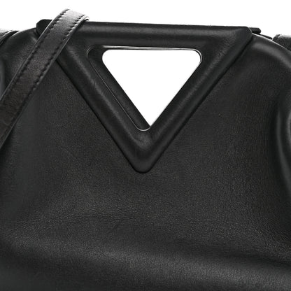 Bottega Veneta Calfskin Small The Point Triangle Bag Black 7 of 13